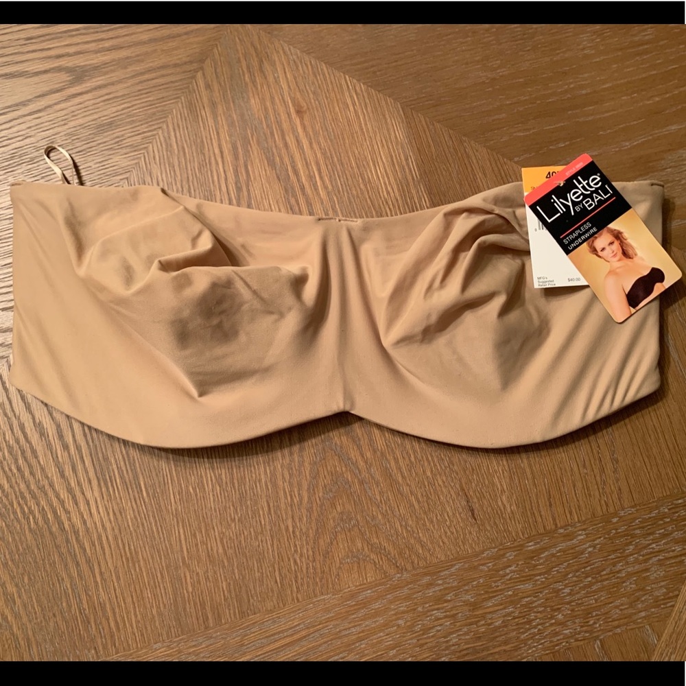 Bali 40DD Strapless Bra